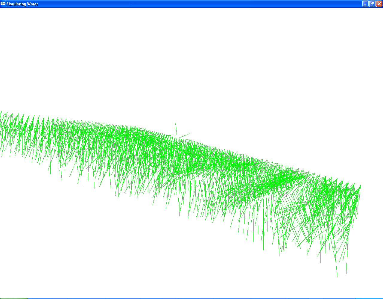 CJ's "Its a Water Surface Simulation Mapped to Grass Blade Orientation for Some Reason"