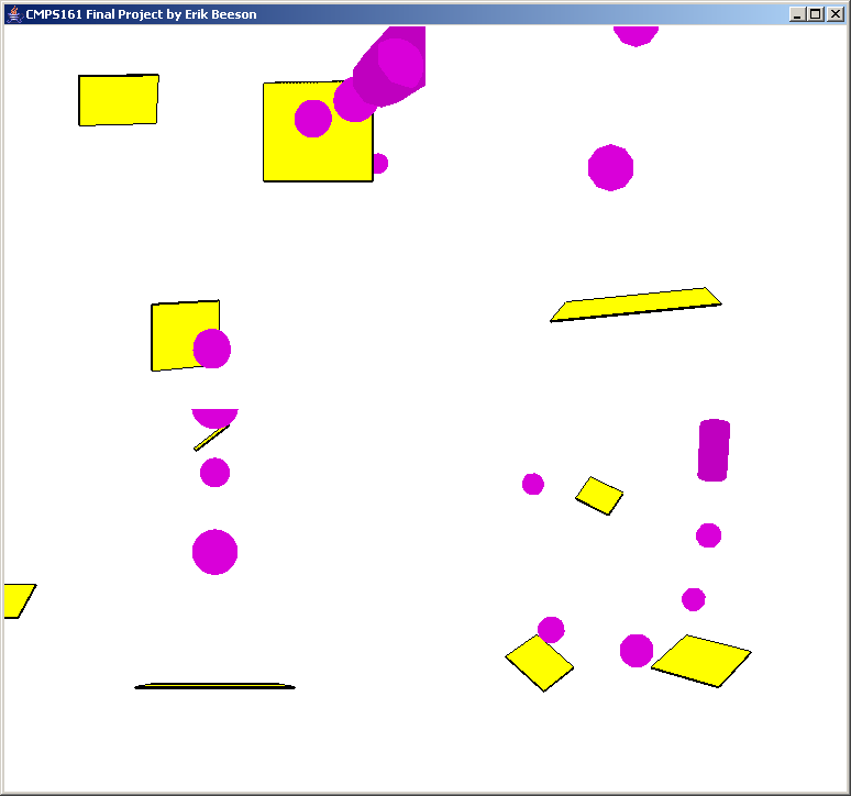 Erik's "Physical Music Generator"