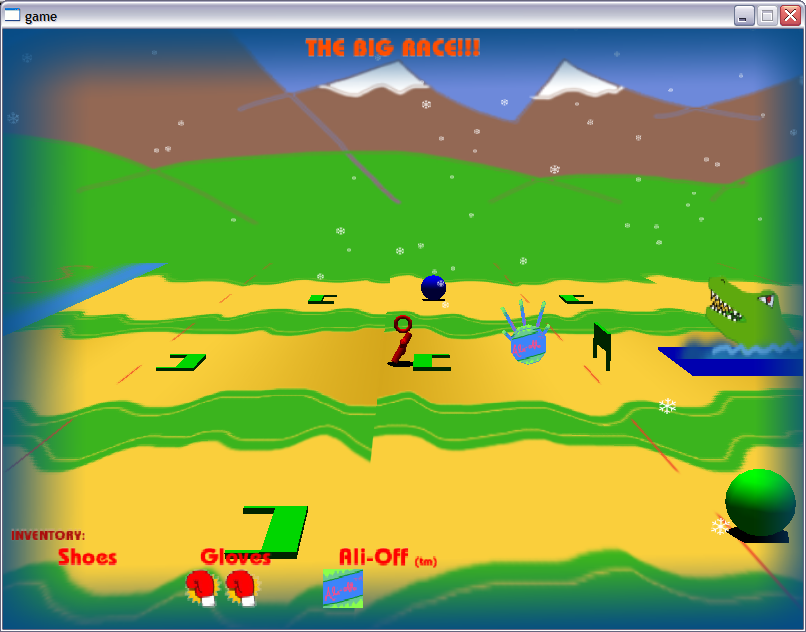 Kathleen and Ben's "The Big Race!!!"