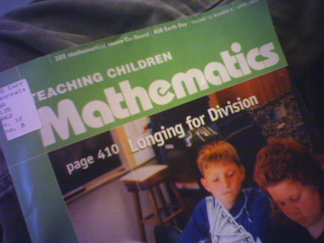 my recreational rithmatic readin