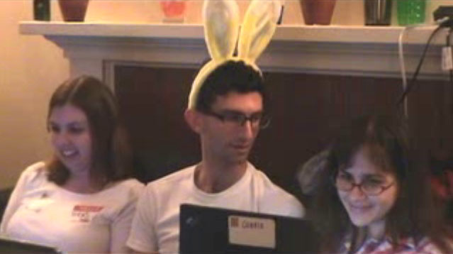 Ears Broadcast Signals to Make Nearby Laptopwomen Happy