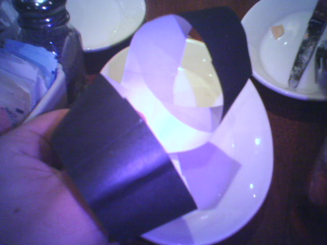 not so möbius napkin strip