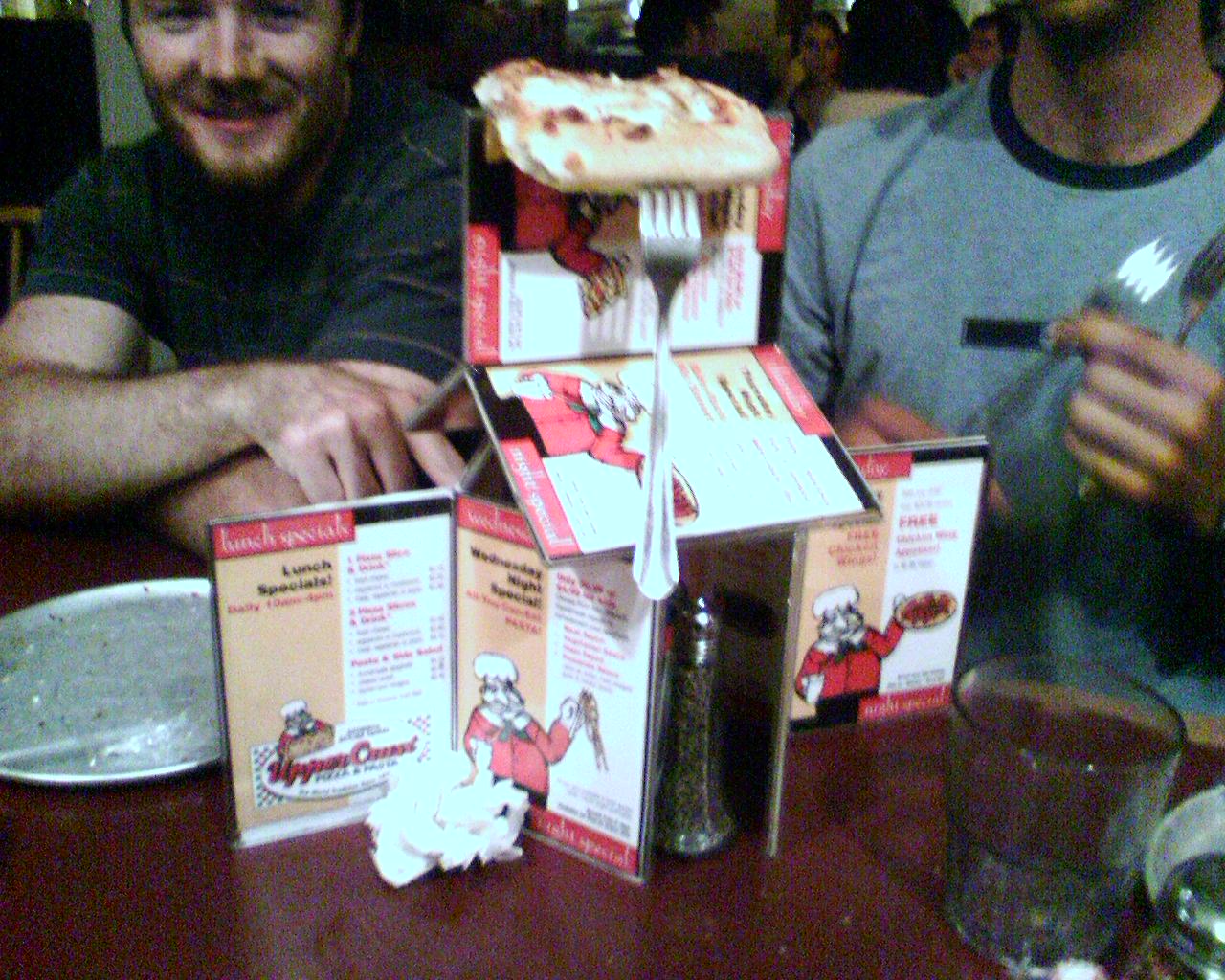 I for one welcome our new upper-crusty hut-o-pizza overlords.