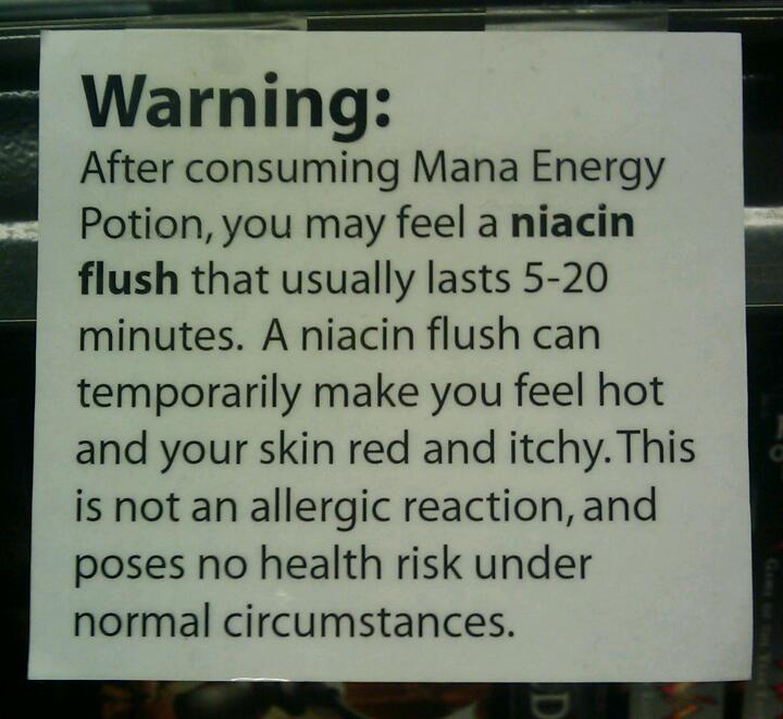 niacin flush