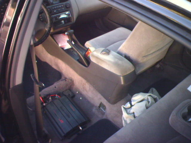 so much room with the front seat gone