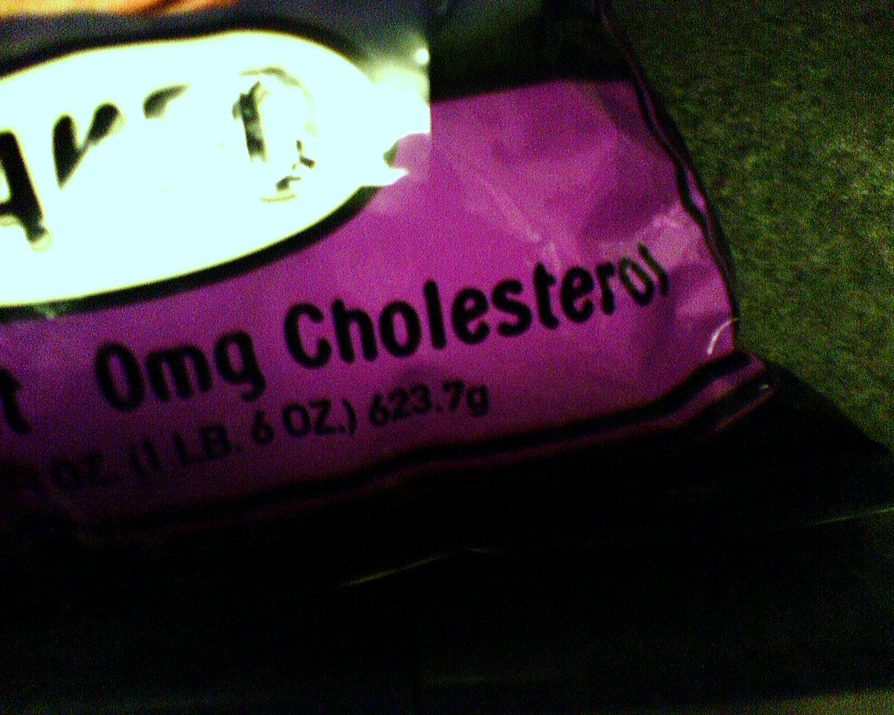 OMG cholesterol!!!