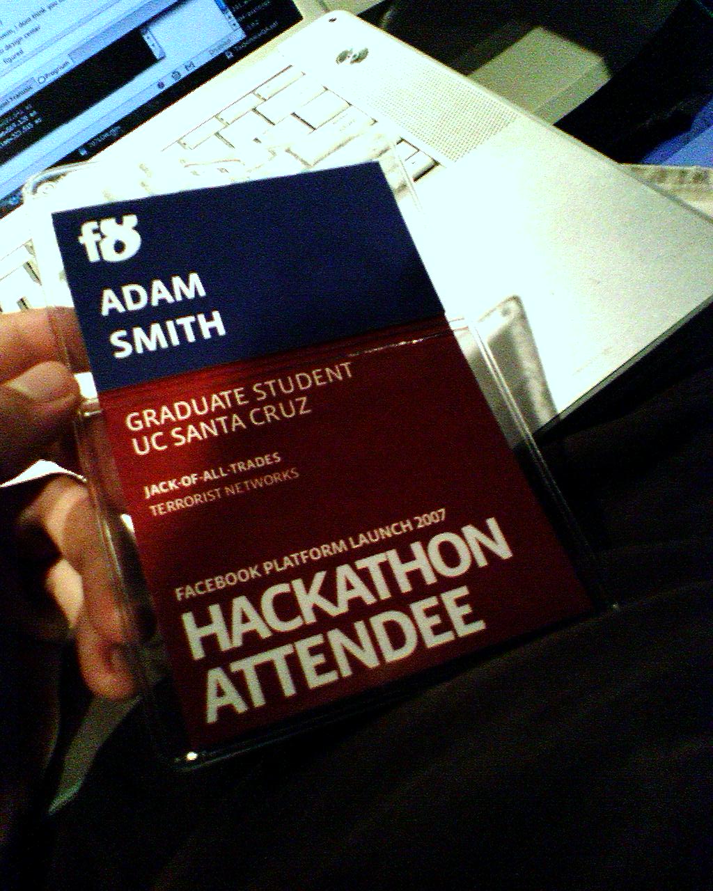 f8 hackathon badge
