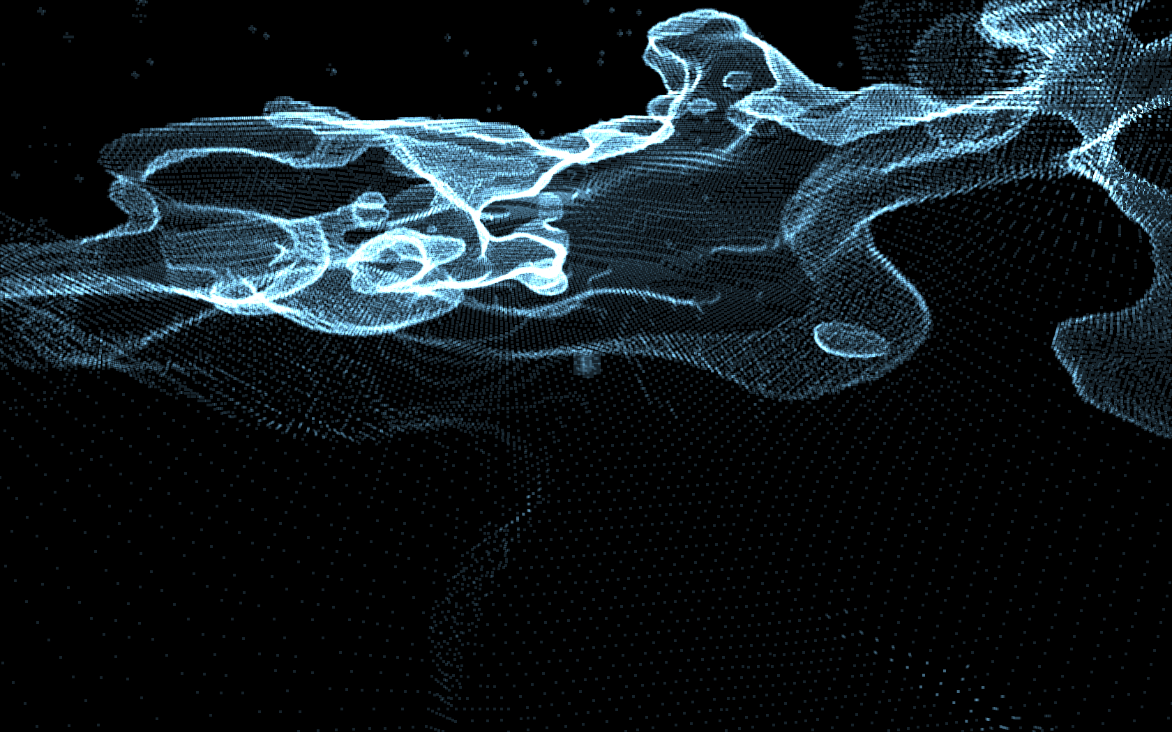 a single 256x256x256 tile (voxpander4)