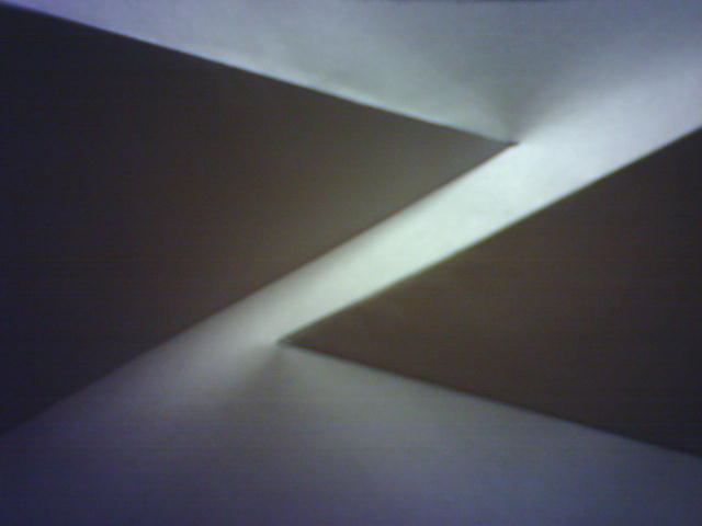 even straight lines yield curved paper