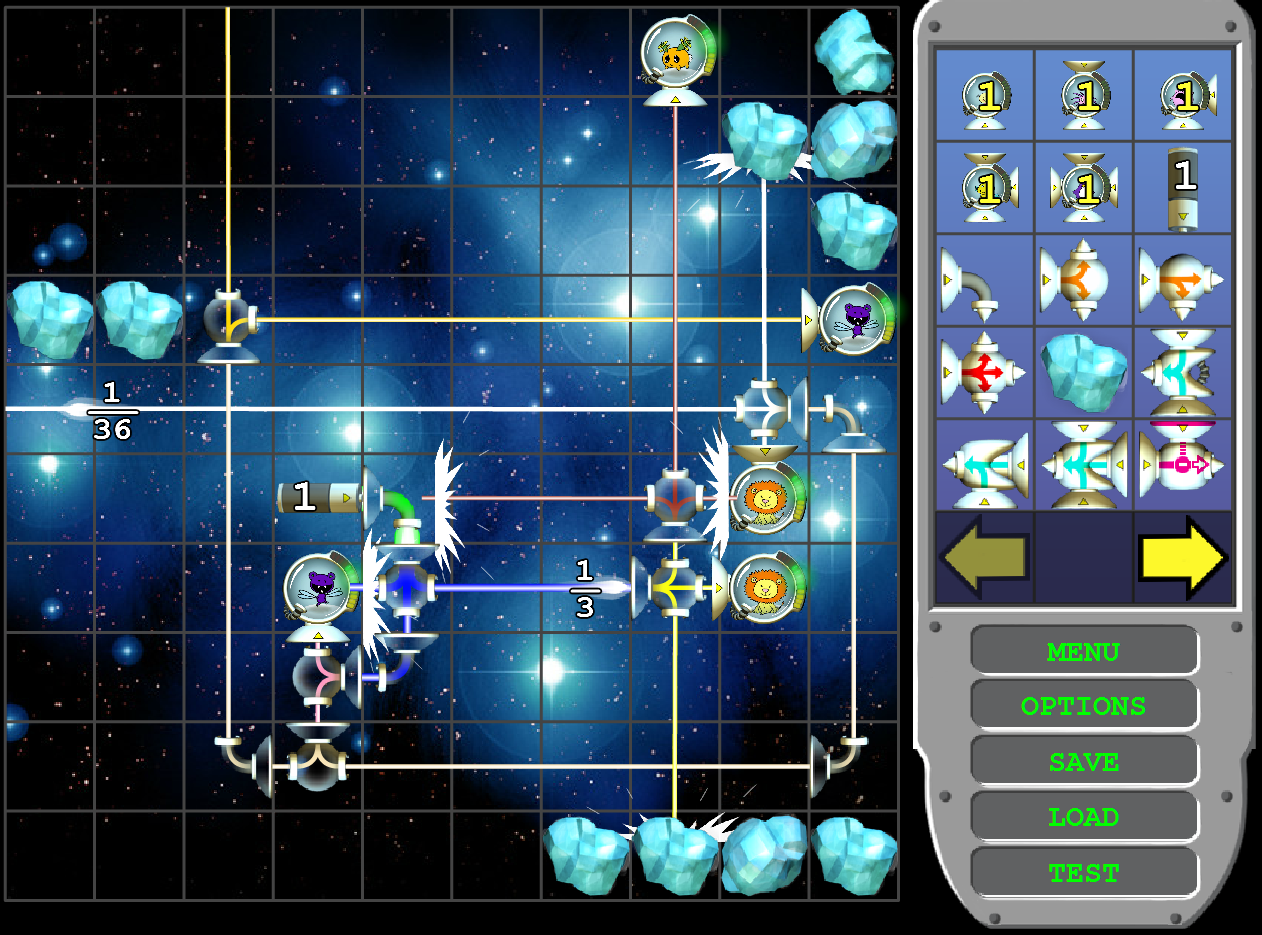 A generated Refraction level.