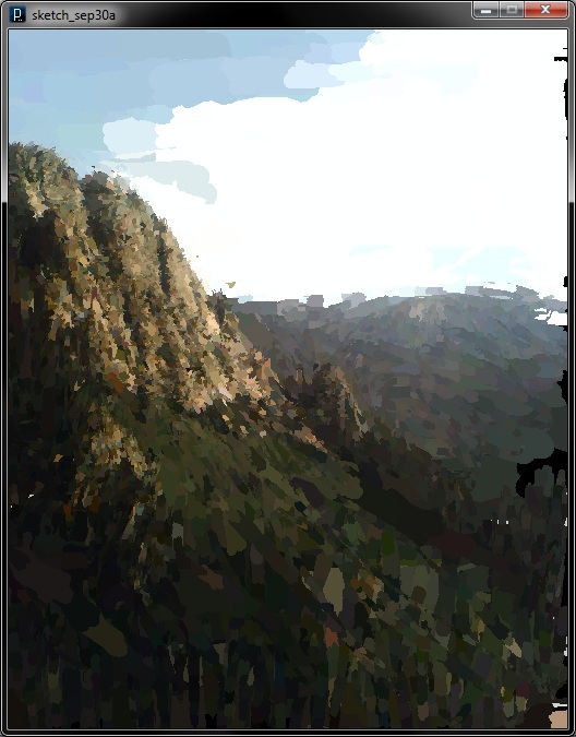 painterly rendering in processing