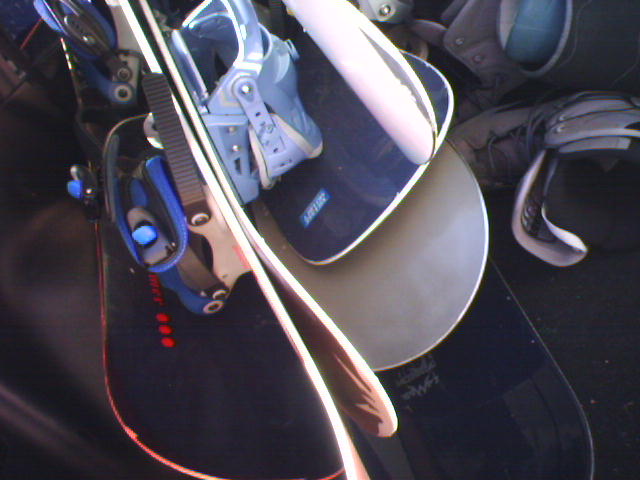 nine boards catching each others edges