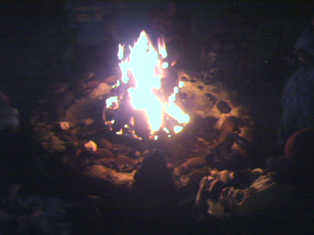 a nice public fire to thaw my bones